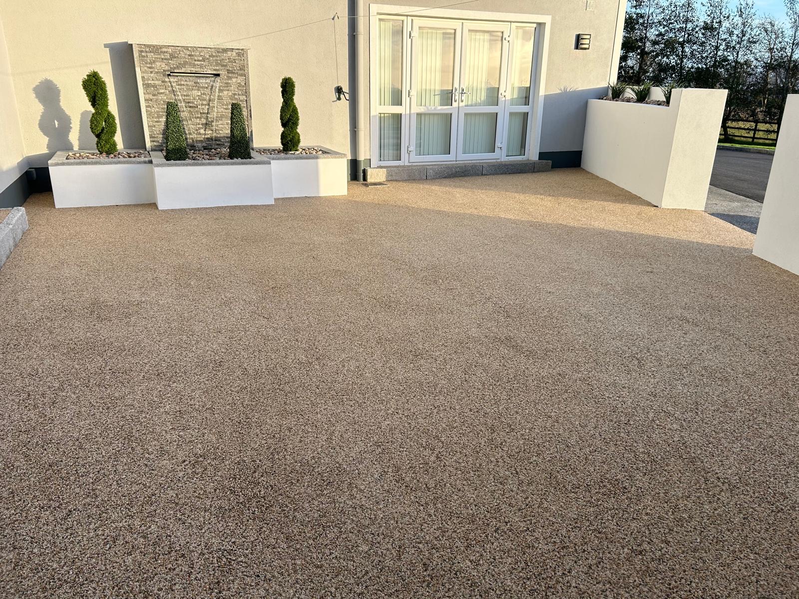 Resin bound driveway in Galway city